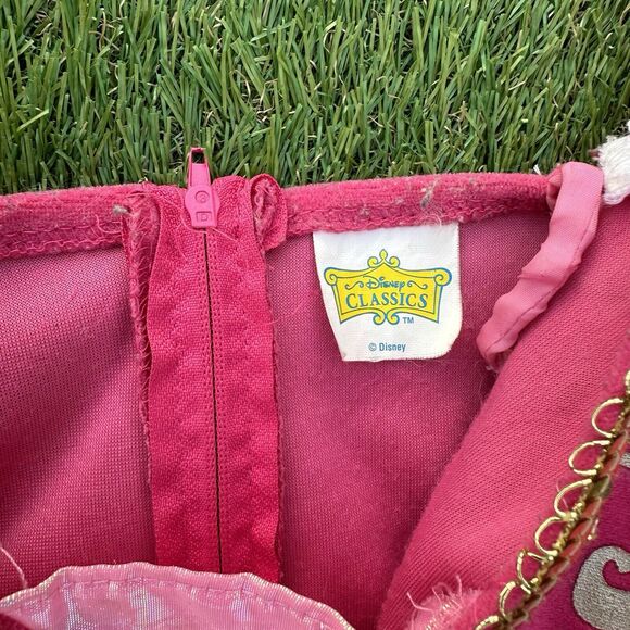 90s Disney Princess Halloween Pretend Play Aurora Sleeping Beauty Costume Size 5 - Picture 2 of 10